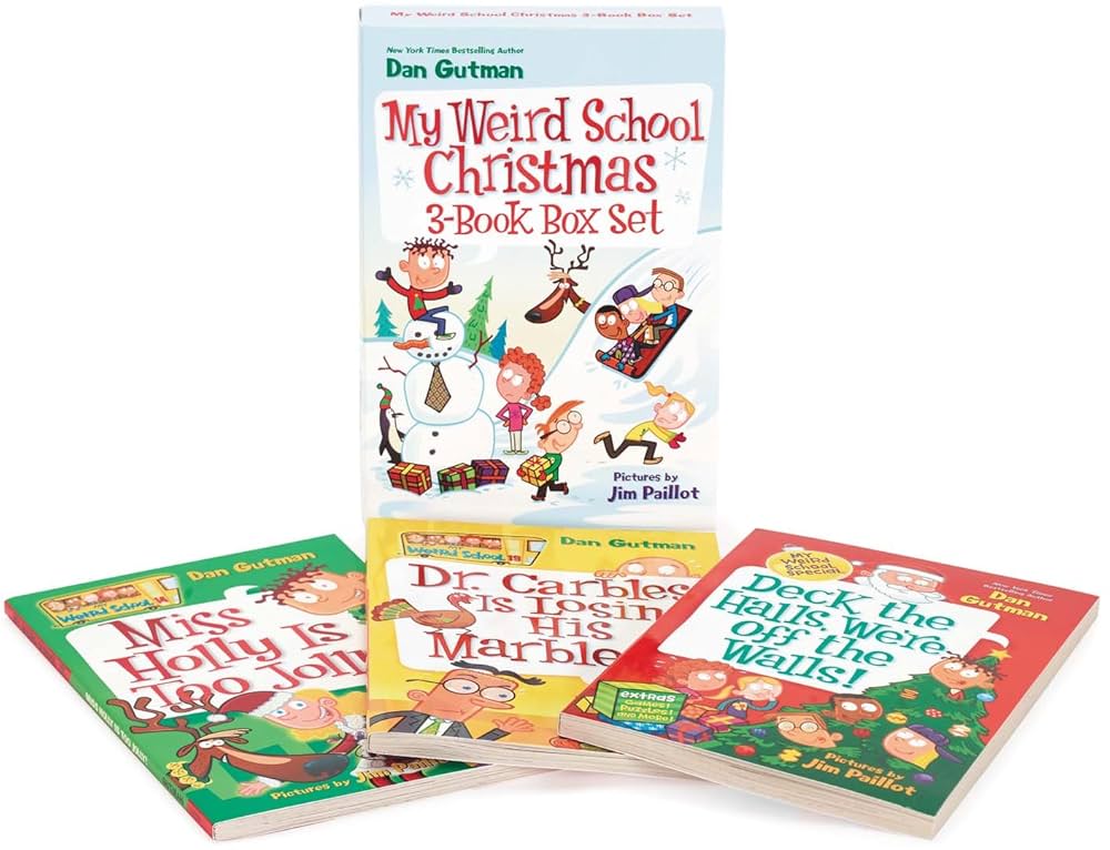 My Weird School Christmas 3-Book Box Set: Miss Holly Is Too